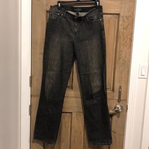 Ralph Lauren Jeans Co Size 6 Black Denim